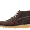 Adult Unisex Kick Hi Suede Brown
