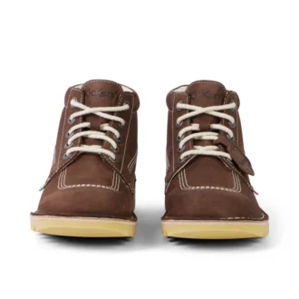 Adult Unisex Kick Hi Suede Brown