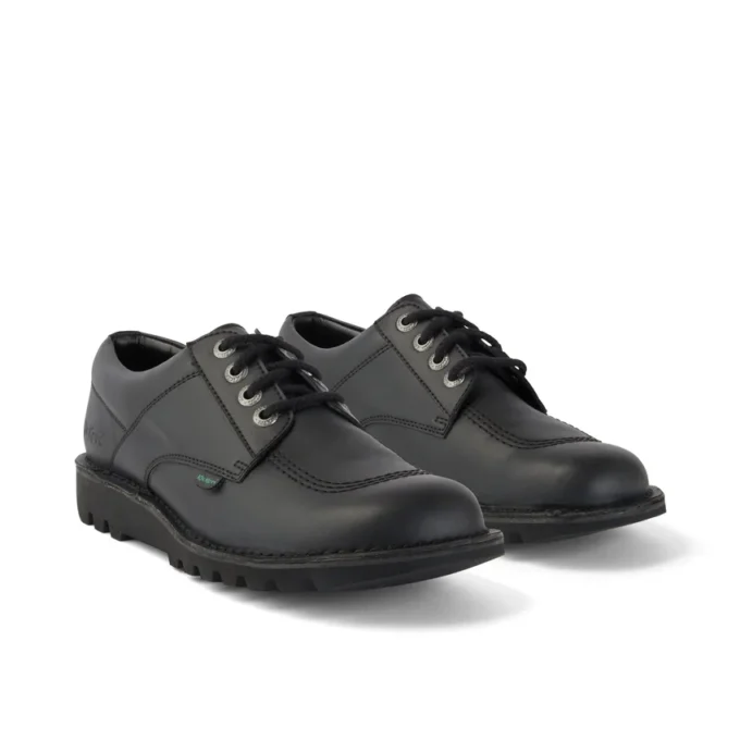 Adult Unisex Kick Lo Leather Alternative Black