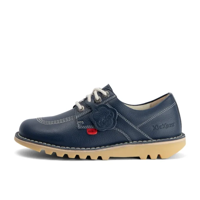 Adult Unisex Kick Lo Leather Navy