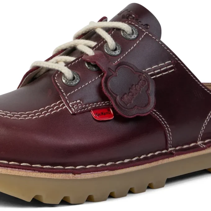 Adult Unisex Kick Mule Dark Red