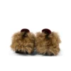 Adult Unisex Kick Mule Fur Mains Black