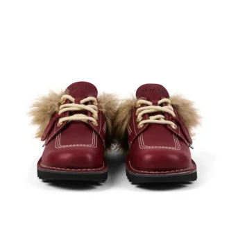 adult unisex kick mule fur mains red 2 330x330 - Adult Unisex Kick Mule Fur Mains Red