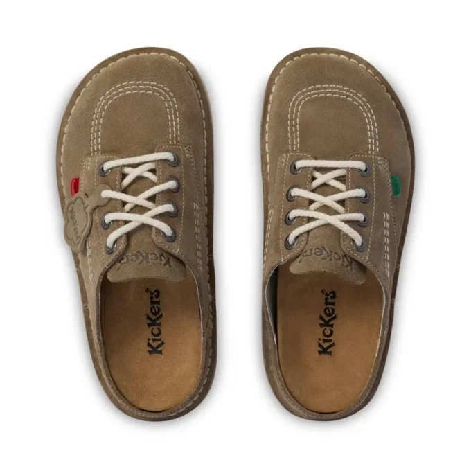 Adult Unisex Kick Mule Taupe