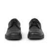 Adult Unisex Kick Shoe Tumble Leather Black
