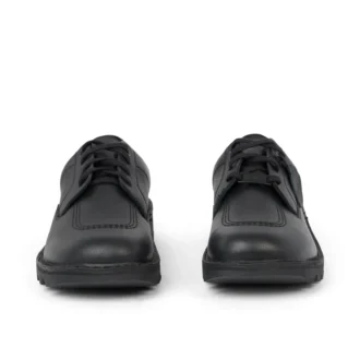 Adult Unisex Kick Shoe Tumble Leather Black