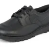 Adult Unisex Kick Shoe Tumble Leather Black