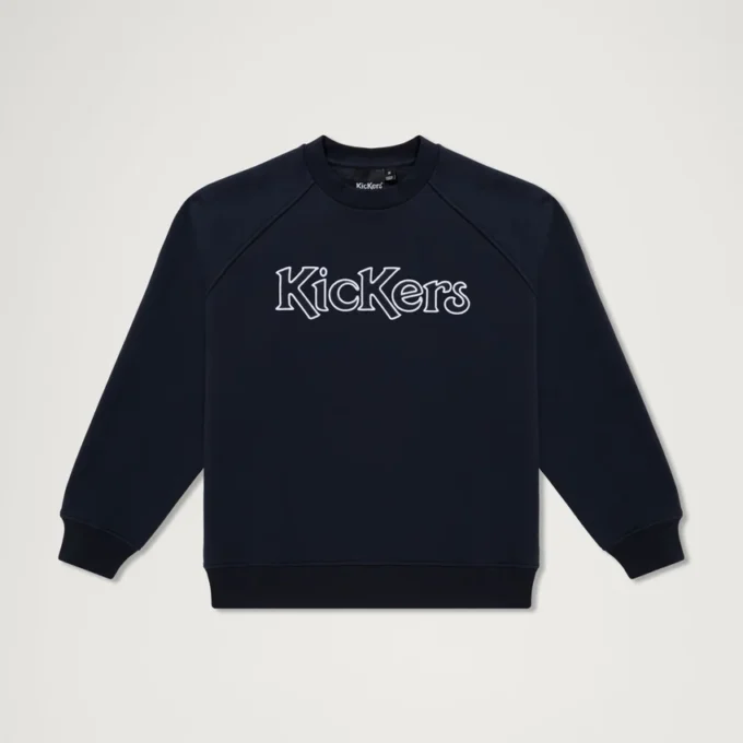 Adult Unisex Kicker Classic Crew Sweatshirt Navy