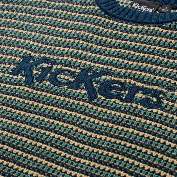 Adult Unisex Kickers Chest Logo Knit Multi