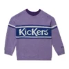 Adult Unisex Kickers Chest Logo Knit Purple