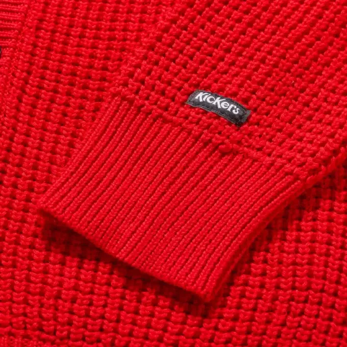 Adult Unisex Kickers Classic Cardi Red