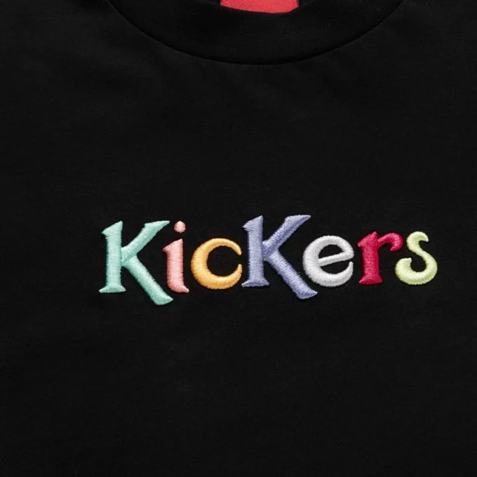 Adult Unisex Kickers Classic Short Sleeve Tee Black