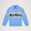 Adult Unisex Kickers Classic Zip Through Knit Blue
