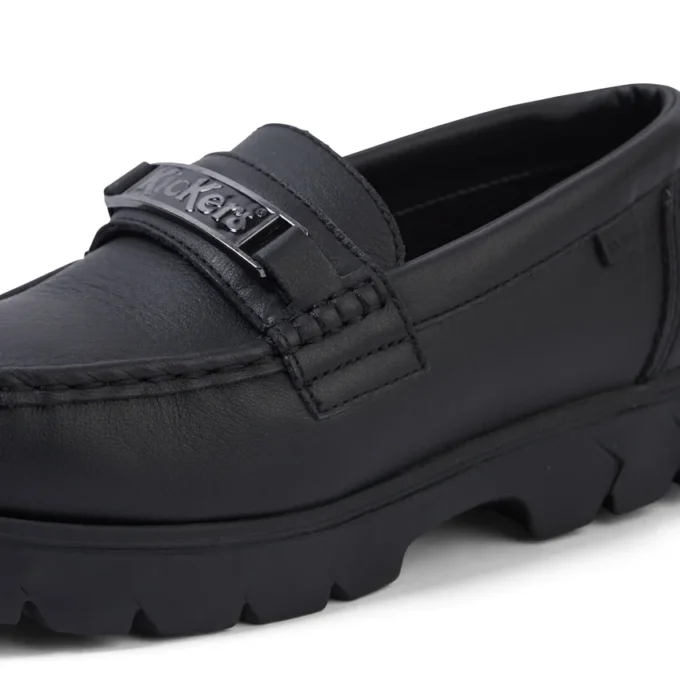 Adult Unisex Lennon Loafer Leather Black
