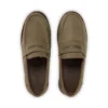 Adult Unisex Lennon Loafer Leather Dark Green