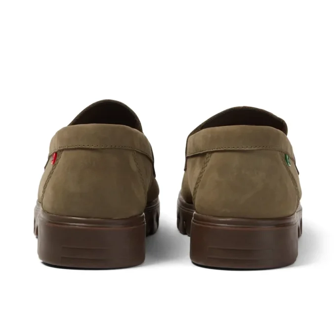 Adult Unisex Lennon Loafer Leather Dark Green