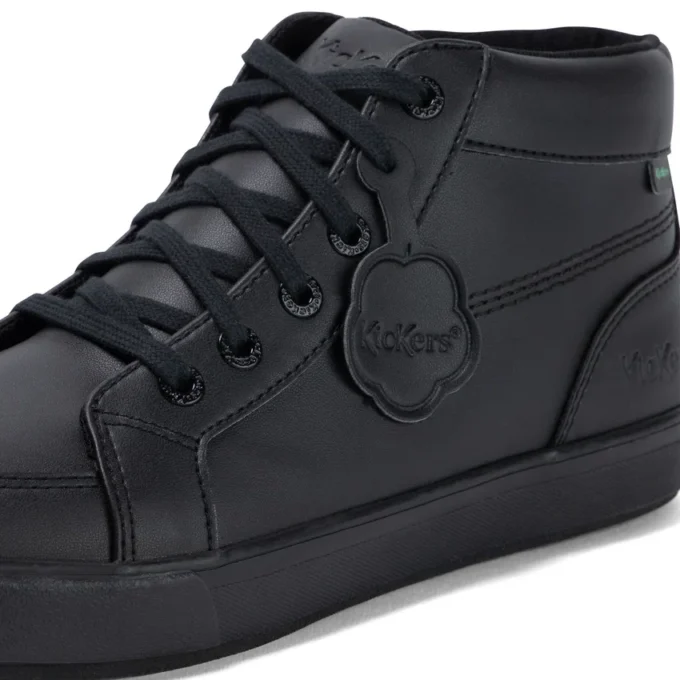 Adult Unisex Tovni Hi Leather Alternative Black