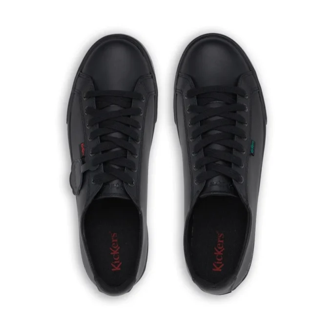 Adult Unisex Tovni Lacer Leather Black