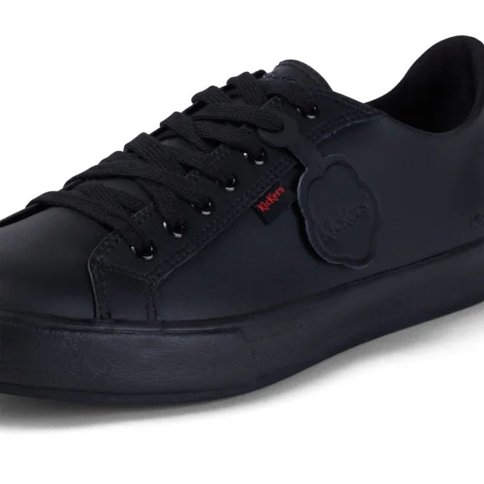 Adult Unisex Tovni Lacer Leather Black
