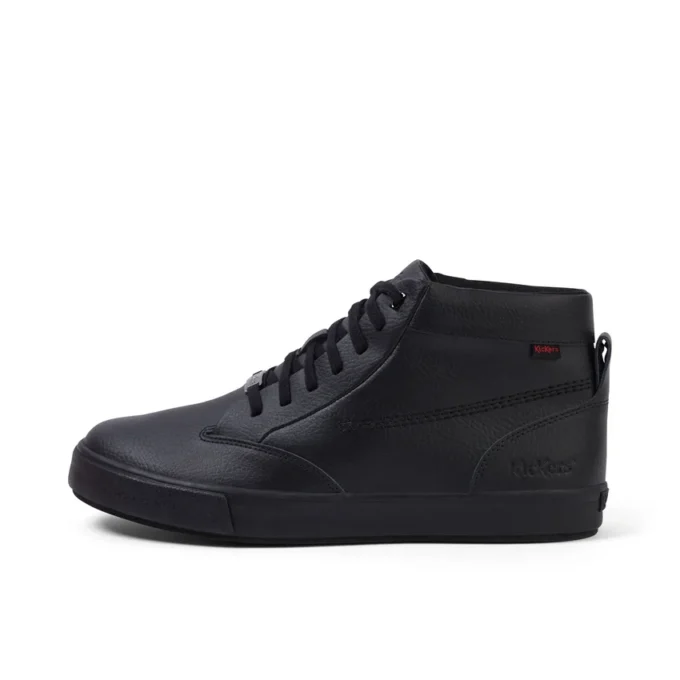 Adult Unisex Tovni Tumble Hi Leather Black