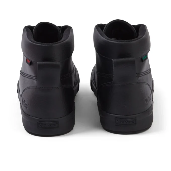 Adult Unisex Tovni Tumble Hi Leather Black