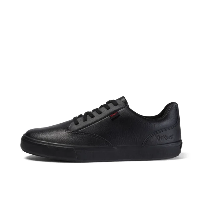 Adult Unisex Tovni Tumbled Leather Black