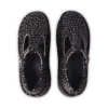 Adult Women Kick T Bar Platform Leather Black