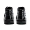 Adult Womens Kick Hi Leather Alternative Patent Leather Black