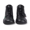Adult Womens Kick Hi Leather Black