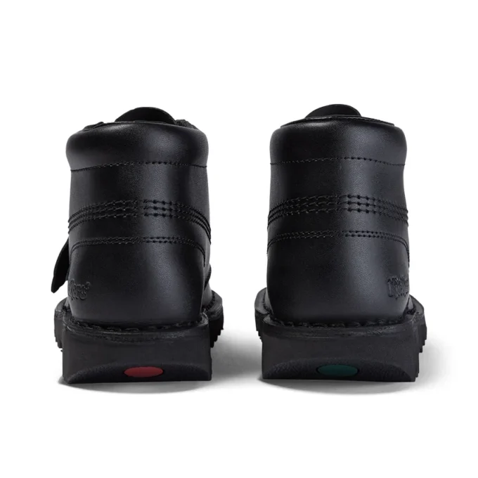 Adult Womens Kick Hi Leather Black