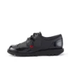 Adult Womens Kick Lo Brogue Leather Black