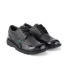 Adult Womens Kick Lo Brogue Leather Black