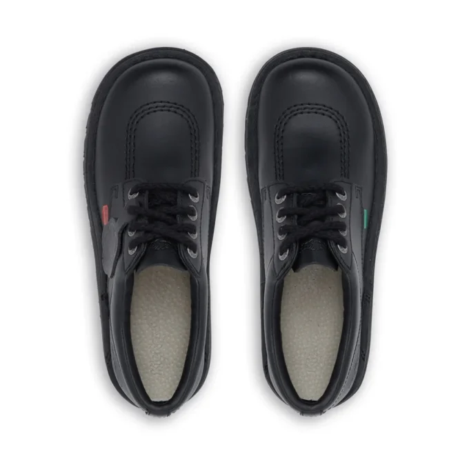Adult Womens Kick Lo Leather Black