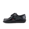 Adult Womens Kick Lo Patent Leather Black