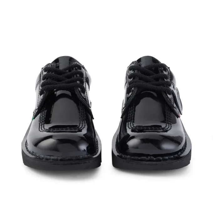 Adult Womens Kick Lo Patent Leather Black