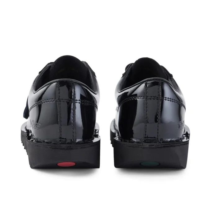 Adult Womens Kick Lo Patent Leather Black