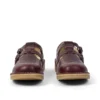 Adult Womens Kick T-Double Leather Dark Red