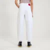 Adult Womens Kickers Classic Barrel Leg Jean White