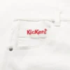Adult Womens Kickers Classic Barrel Leg Jean White