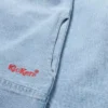 Adult Womens Kickers Classic Denim Mini Dress Blue