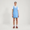 Adult Womens Kickers Classic Denim Mini Dress Blue
