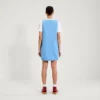 Adult Womens Kickers Classic Denim Mini Dress Blue