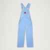 Adult Womens Kickers Classic Dungaree Blue