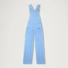 Adult Womens Kickers Classic Dungaree Blue