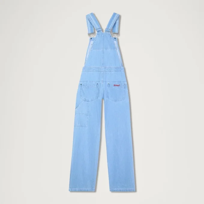 Adult Womens Kickers Classic Dungaree Blue