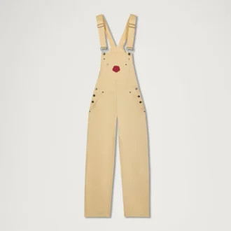 Adult Womens Kickers Classic Dungaree Yellow