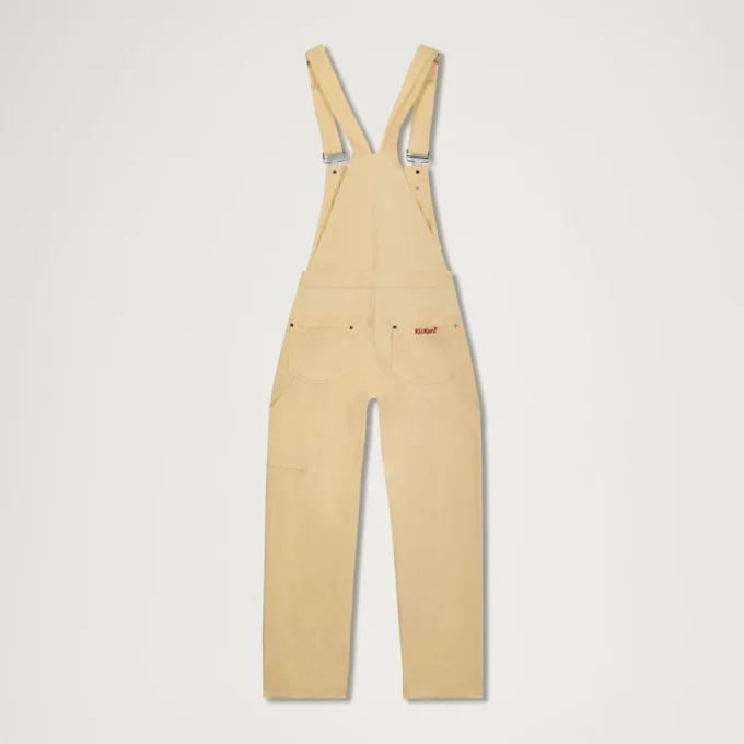 Adult Womens Kickers Classic Dungaree Yellow
