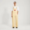 Adult Womens Kickers Classic Dungaree Yellow