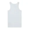 Adult Womens Kickers Classic Ribbed Vest White