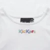 Adult Womens Kickers Classic Ribbed Vest White